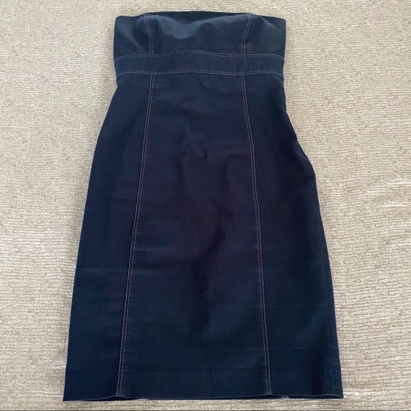 Zara Dresses & Skirts - Zara basics denim color dress